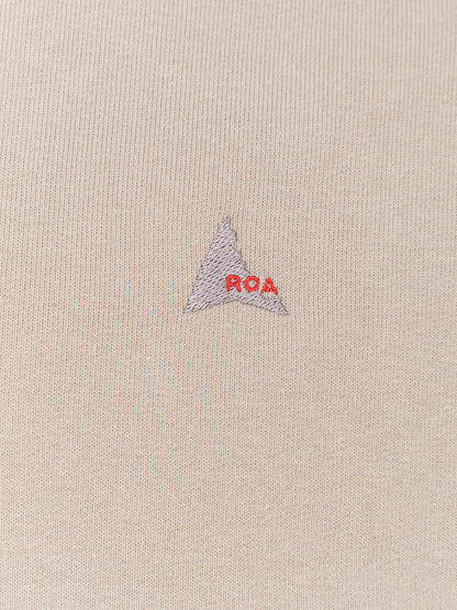 Stretch cotton sweatshirt with logo thumbnail