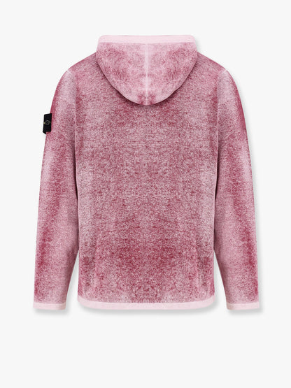 Maglia in cotone reversibile con iconico patch logo thumbnail