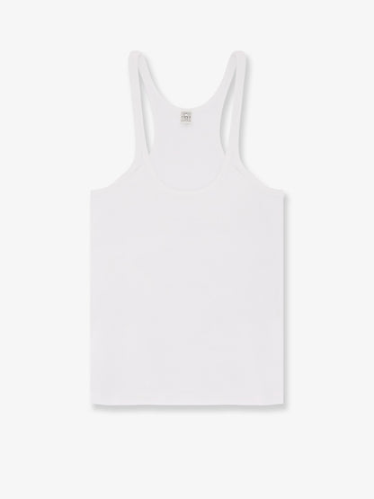 Ribbed cotton tank top thumbnail