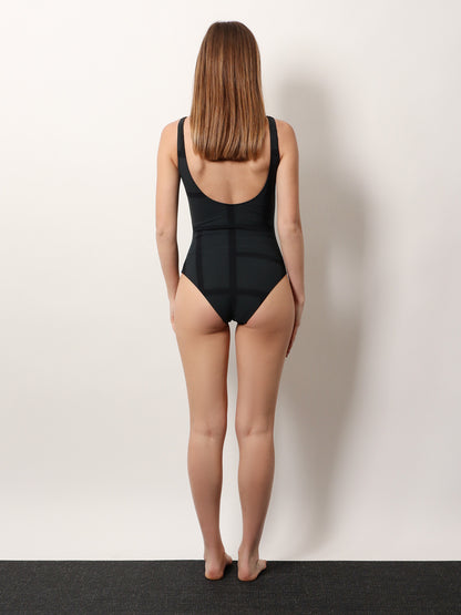 Recycled material one-piece swimsuit thumbnail