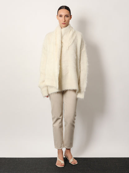 Low taper denim trouser thumbnail