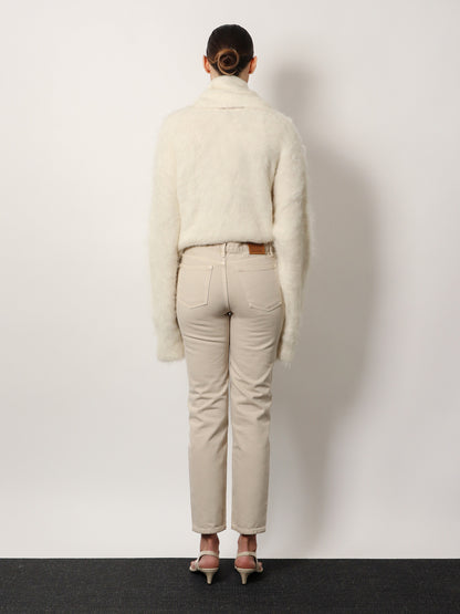 Low taper denim trouser thumbnail