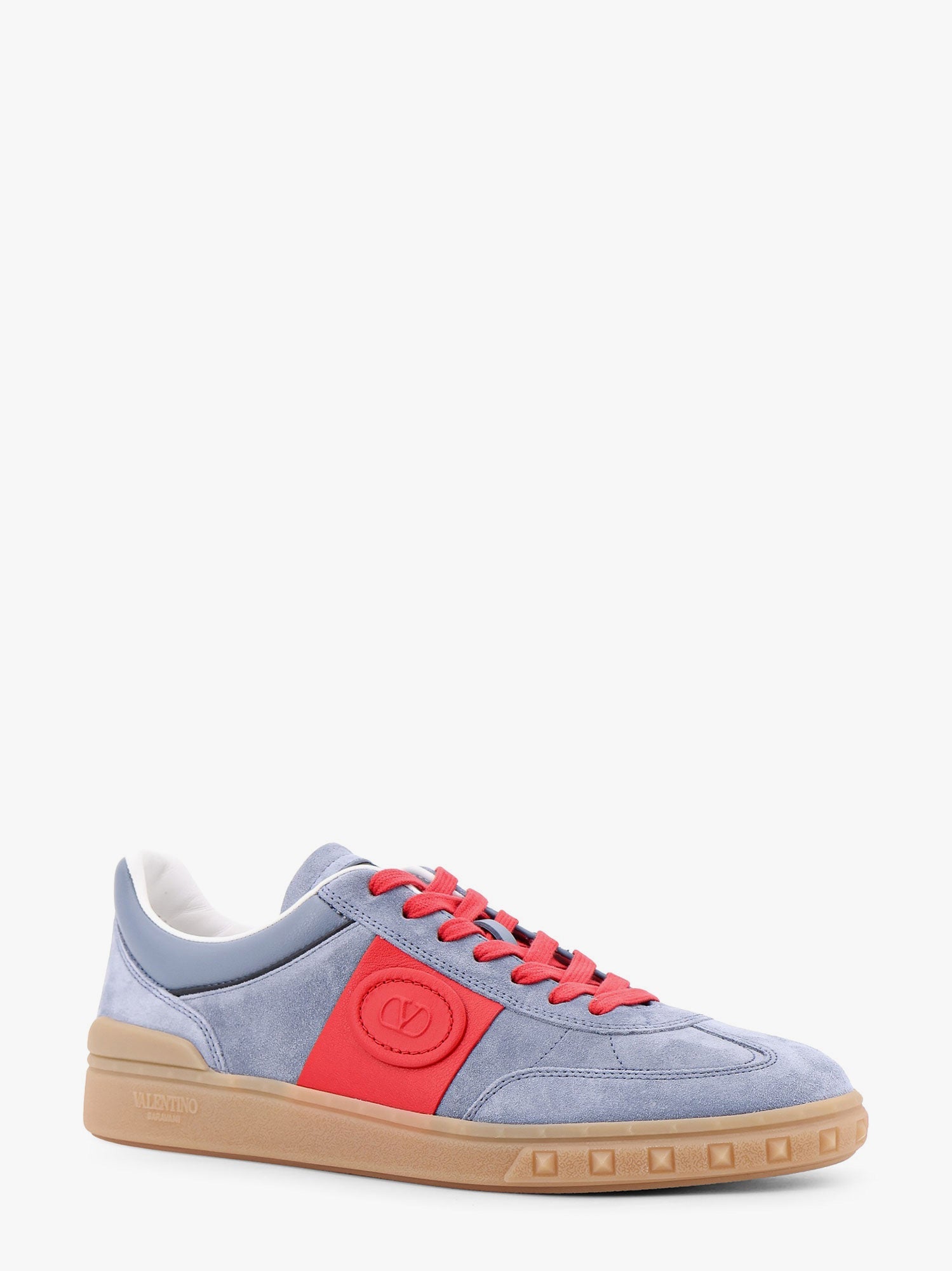 Valentino garavani upvillage low top sneaker in suede and Valentino garavani upvillage low top sneaker in suede and