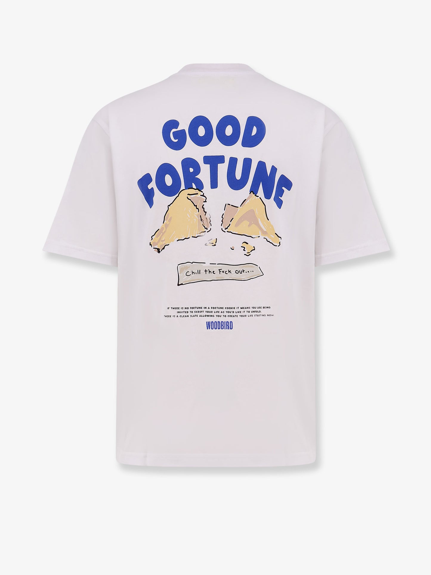 T-shirt in cotone organico con stampa logo