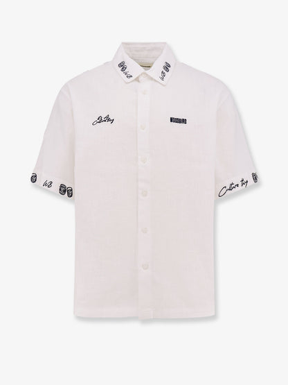 WB Wang cotton and linen shirt thumbnail