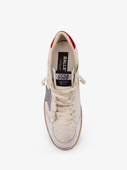Ball Star Distressed leather sneakers thumbnail