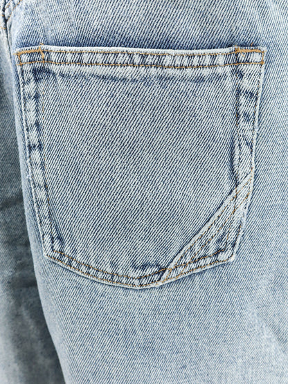 Bermuda Skater in blue denim thumbnail