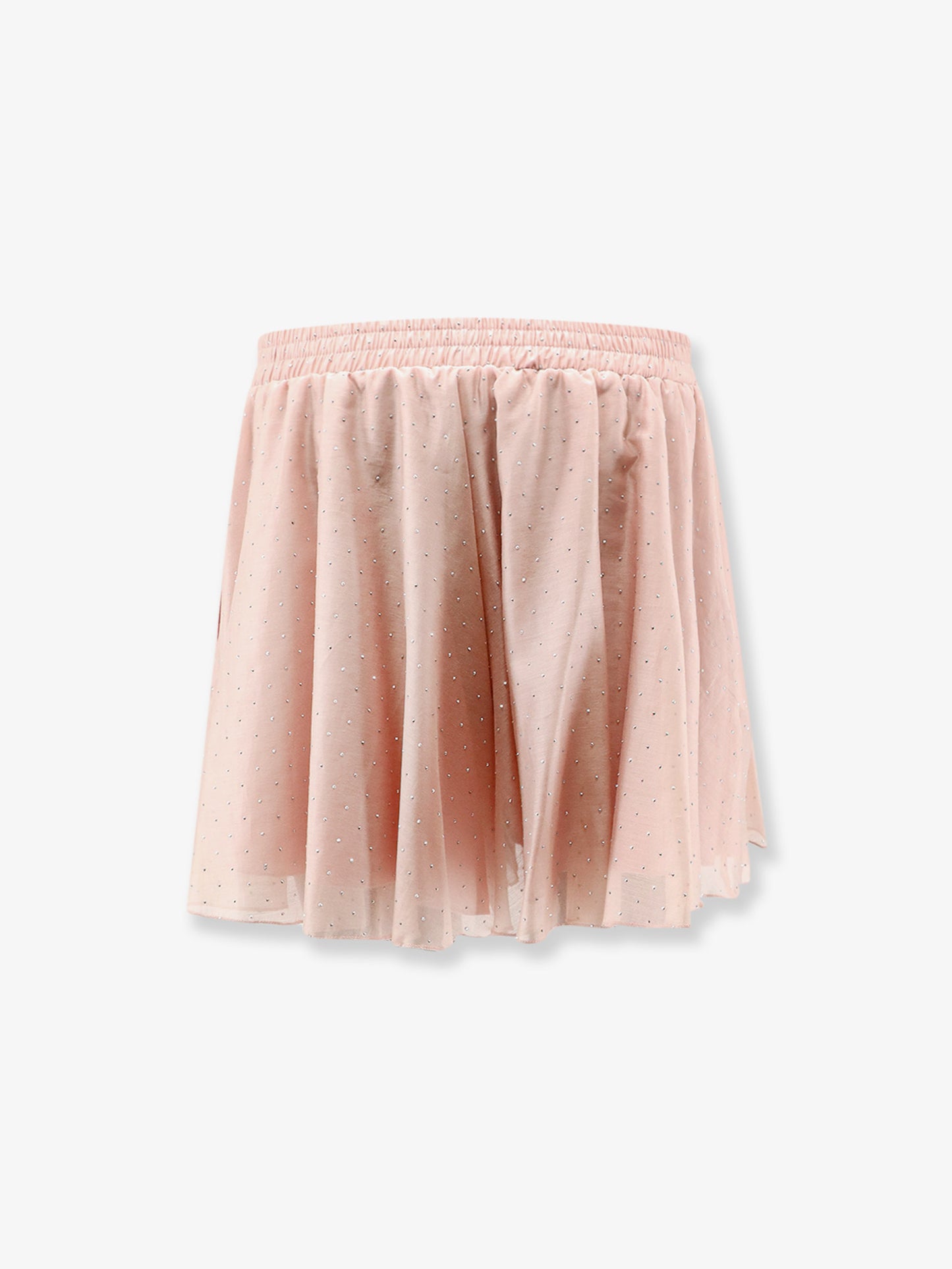 Shorts with rhinestones