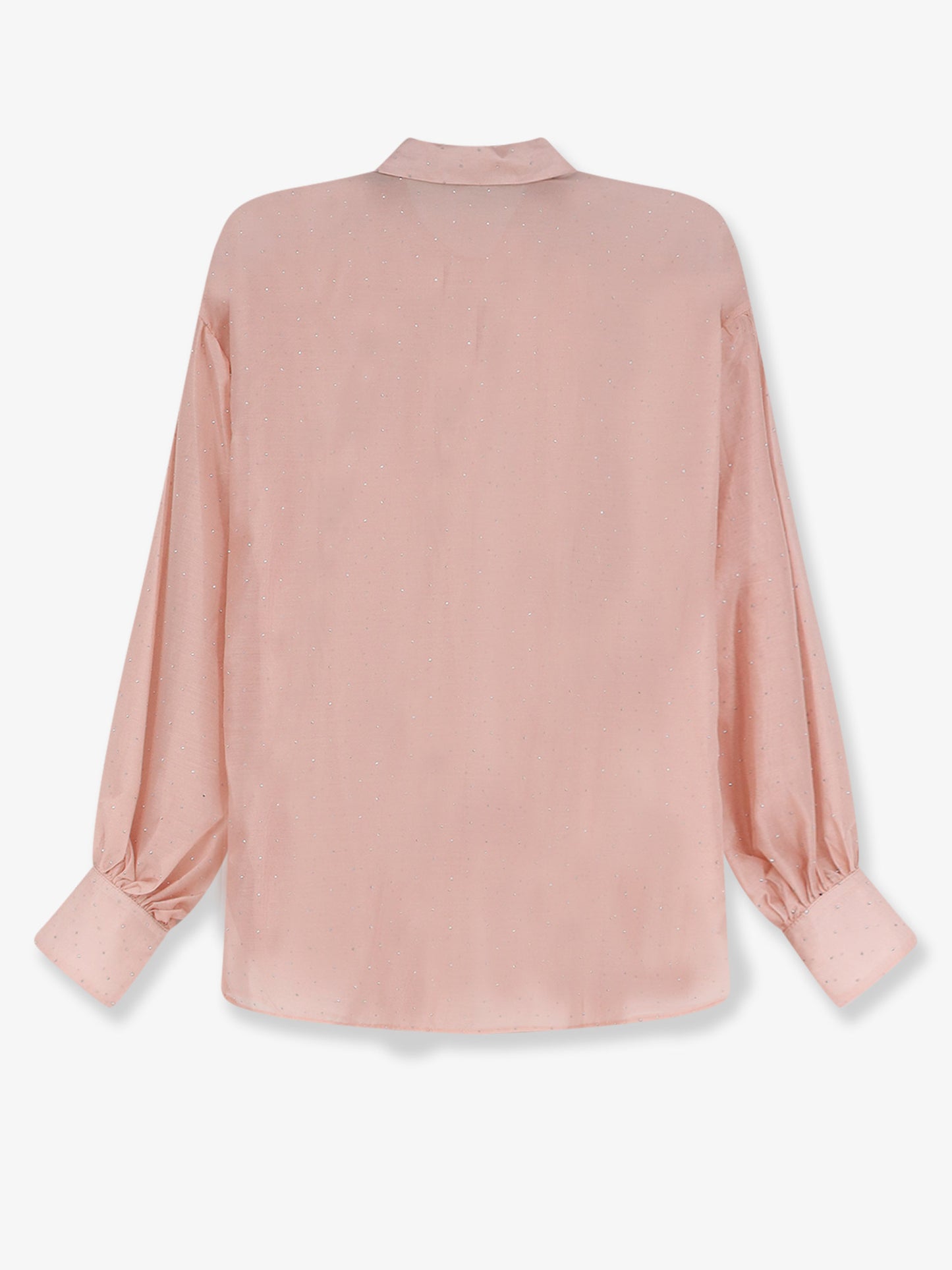 Shirt with rhinestones
