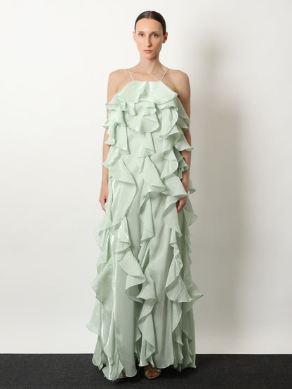 Long dress with ruffles thumbnail