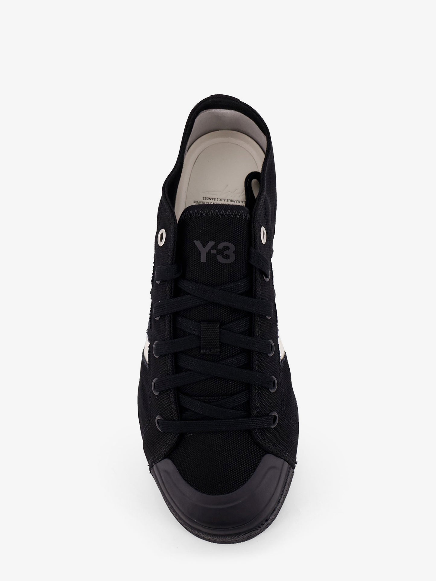 Sneakers in canvas con logo laterale