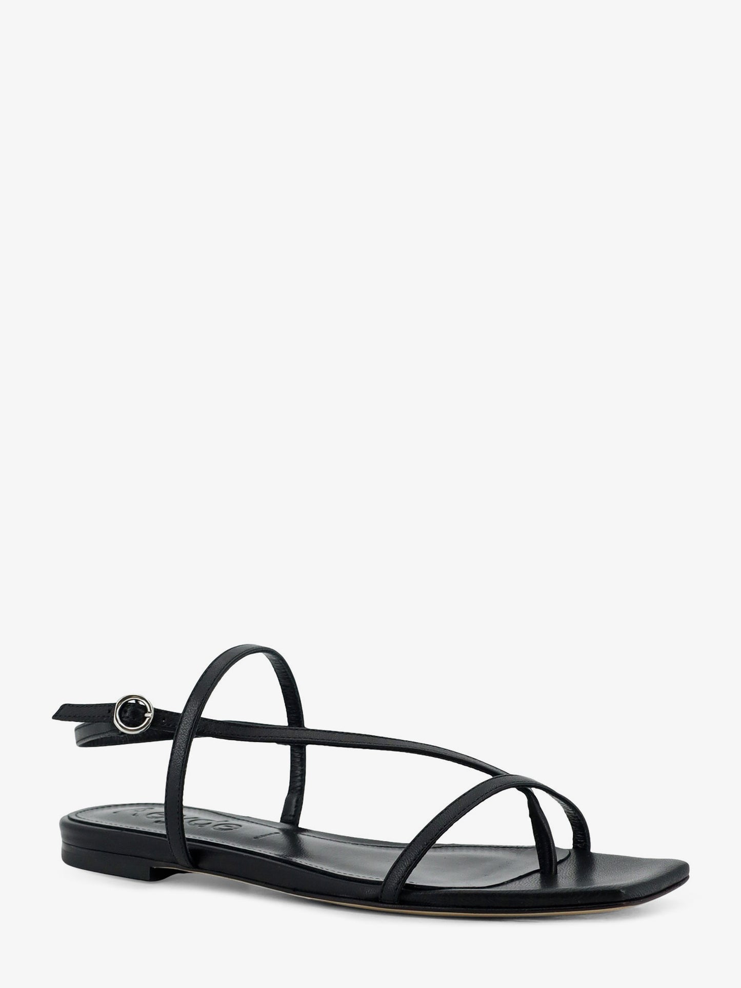 Ella flat leather sandals
