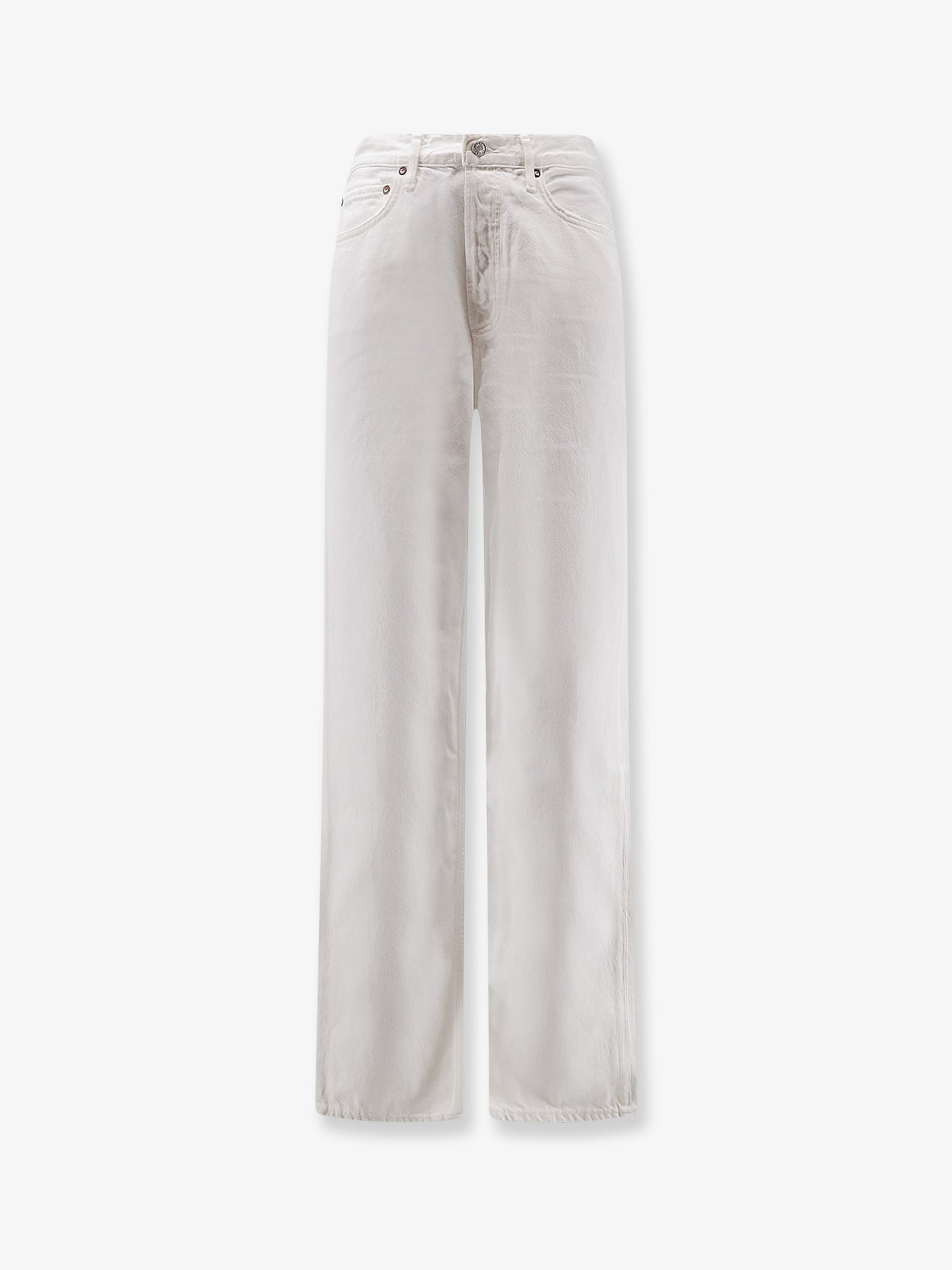 Straight fit regenerative cotton trouser