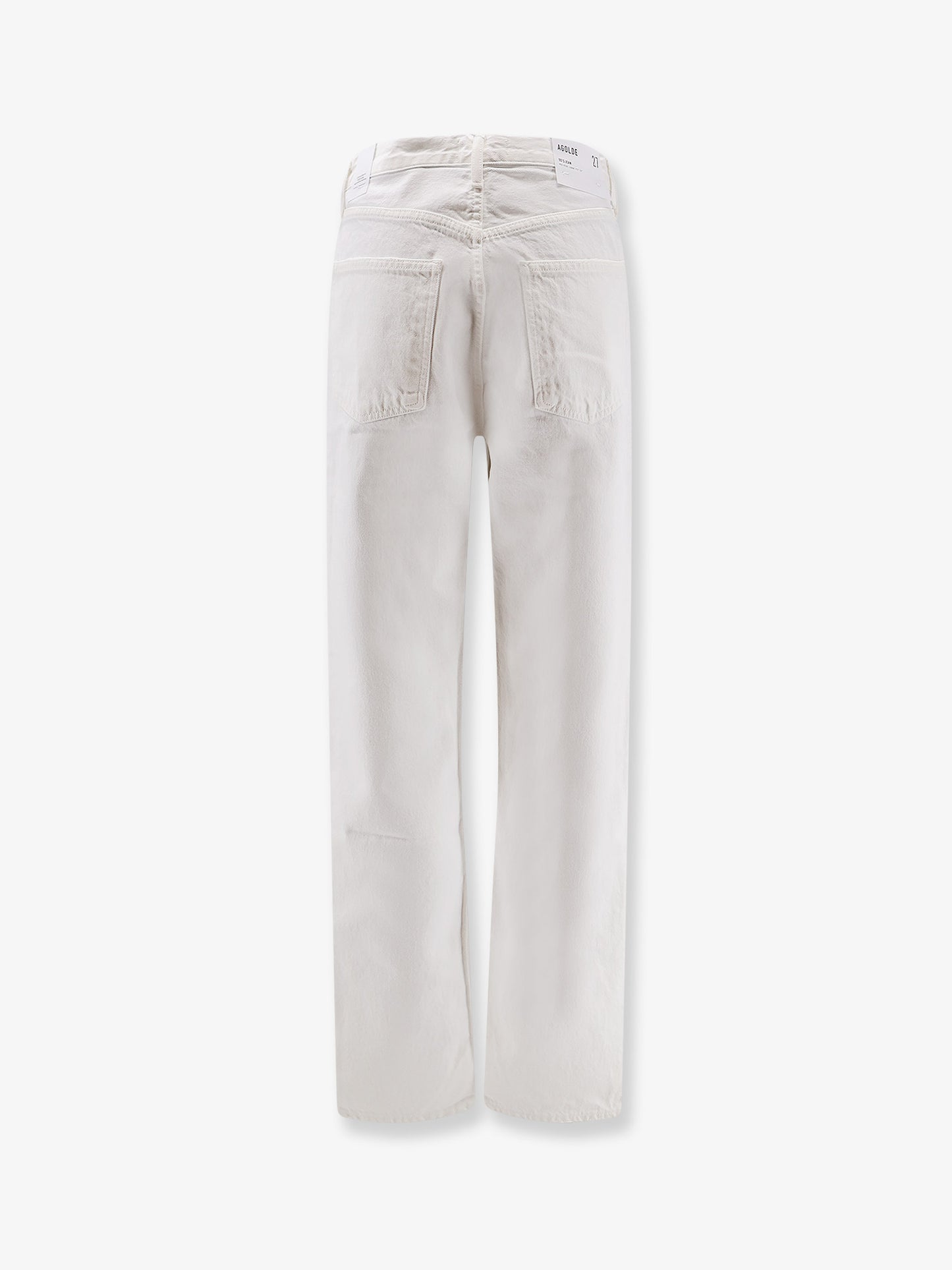 Straight fit regenerative cotton trouser