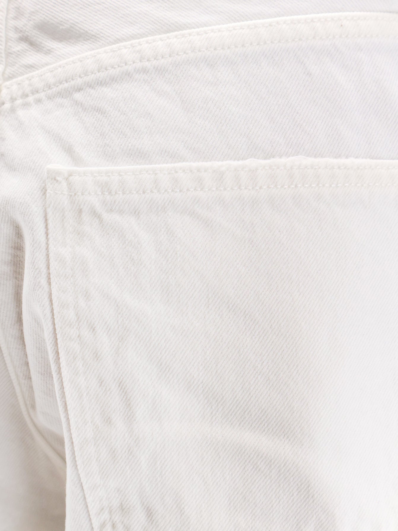 Straight fit regenerative cotton trouser