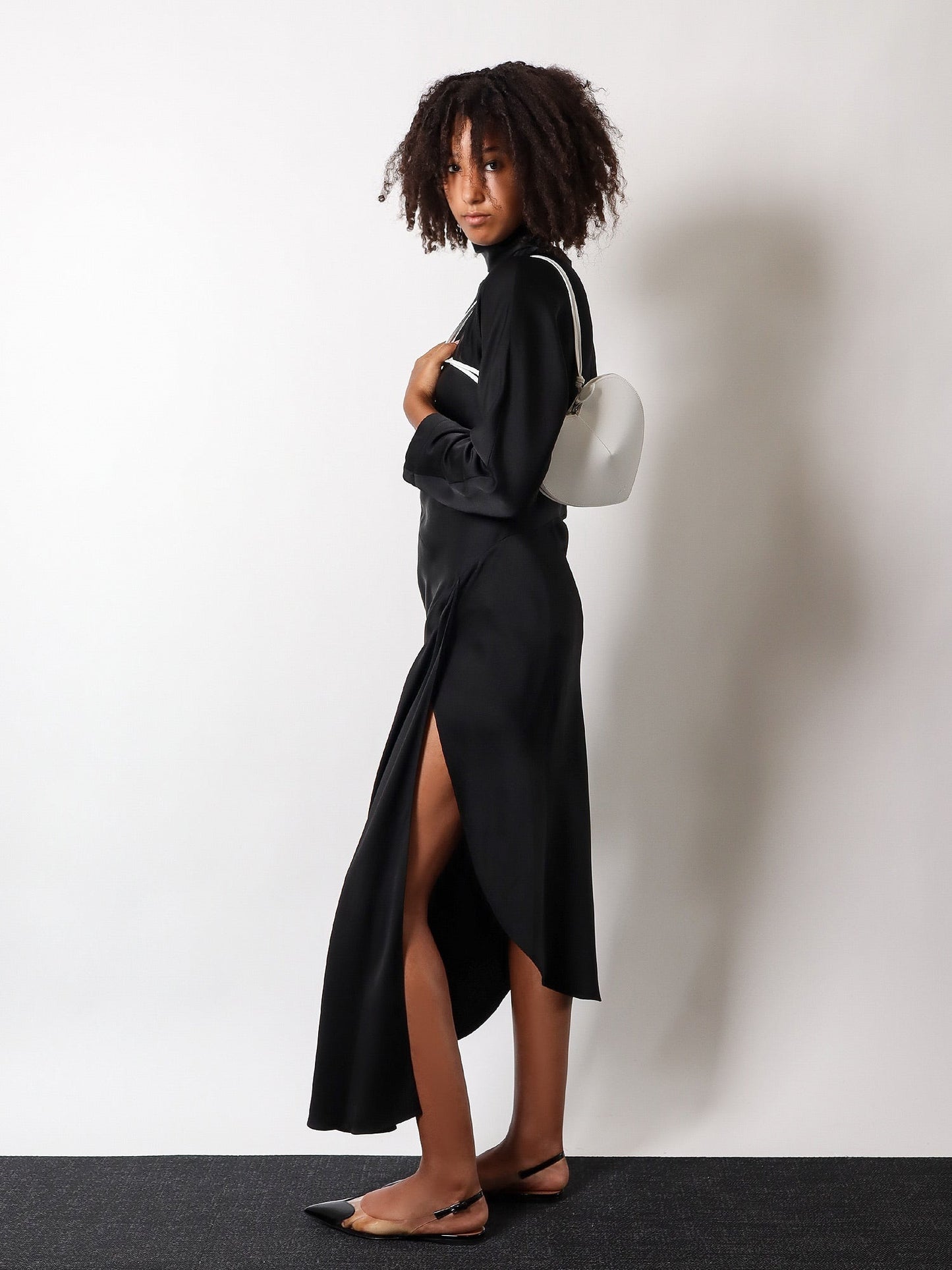 Le Coeur leather crossbody bag