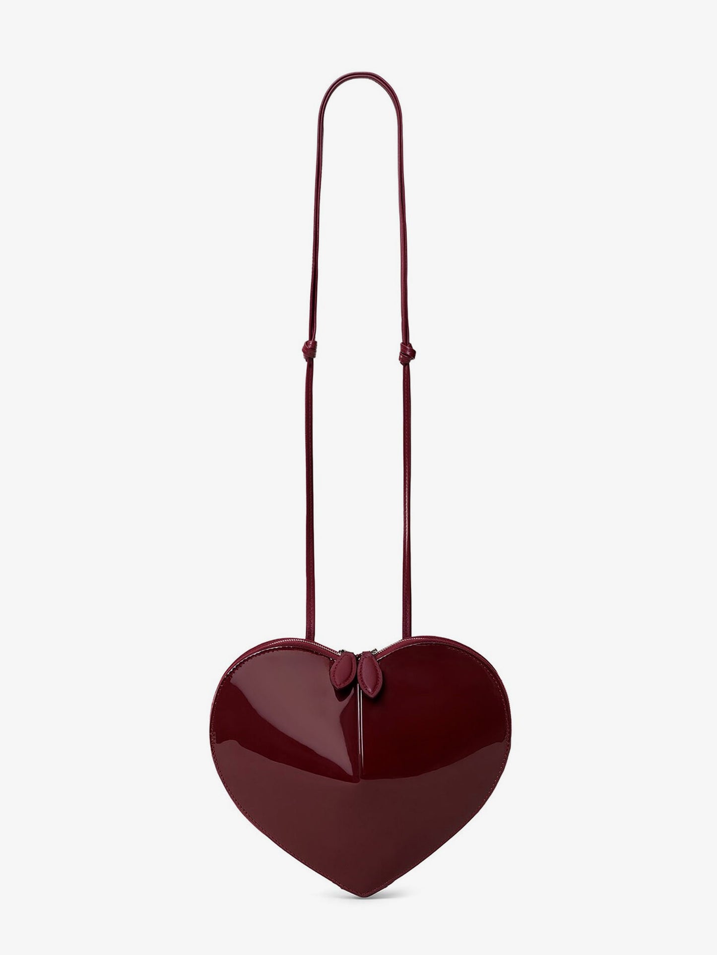 Le Coeur patent leather crossbody bag