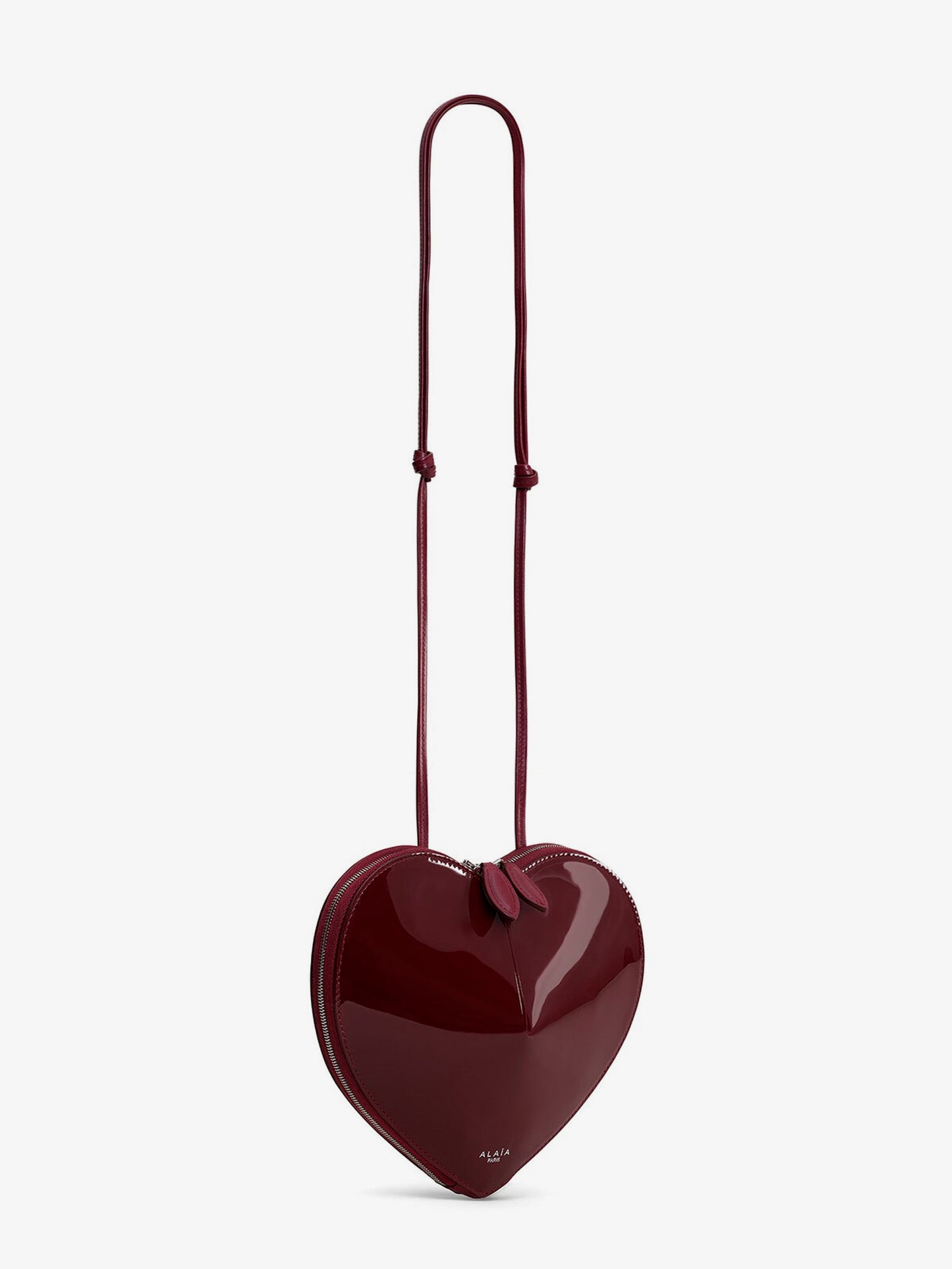 Le Coeur patent leather crossbody bag