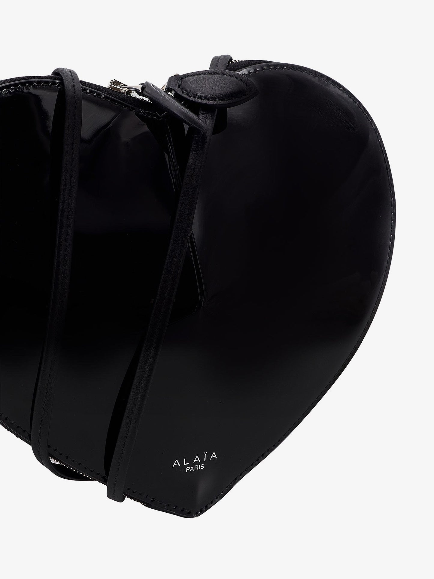 Le Coeur patent leather crossbody bag