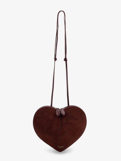 Suede Le Coeur crossbody bag thumbnail