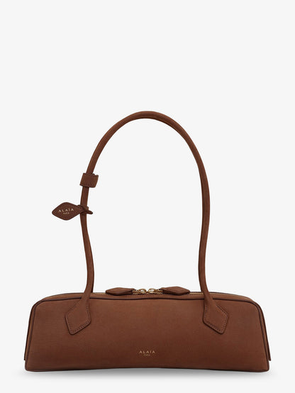 Borsa a spalla Teckel Medium in suede thumbnail