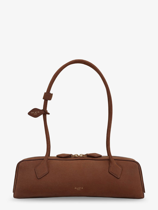 Borsa a spalla Teckel Medium in suede