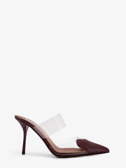 Le Coeur patent leather sandals