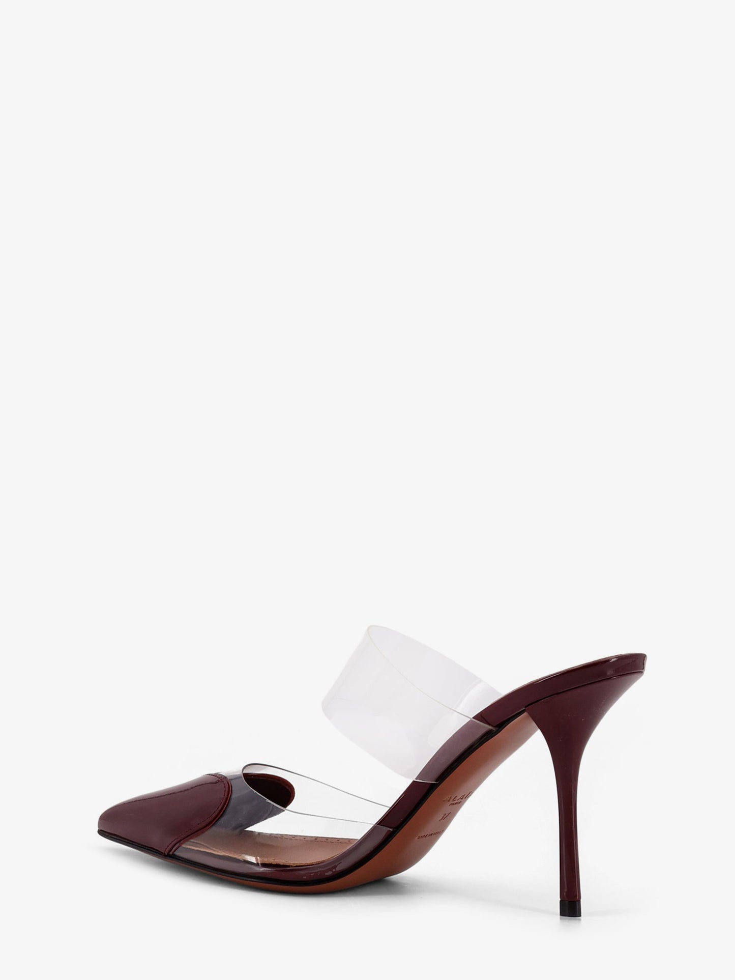 Le Coeur patent leather sandals