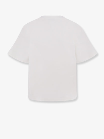 Boxy cotton blend t-shirt thumbnail
