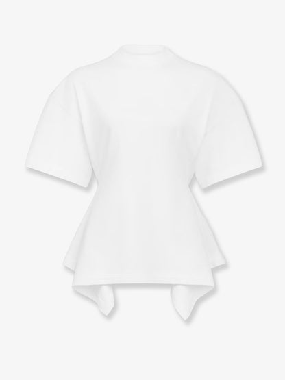 Paneled cotton t-shirt thumbnail