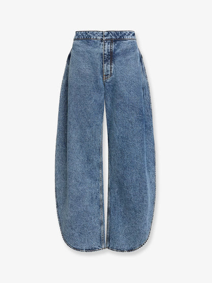 Blue denim jeans thumbnail