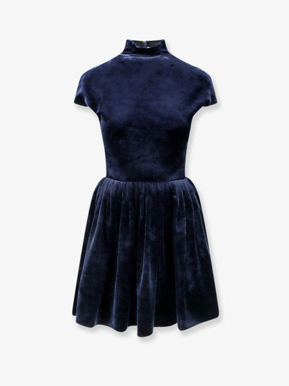 Short velvet dress thumbnail