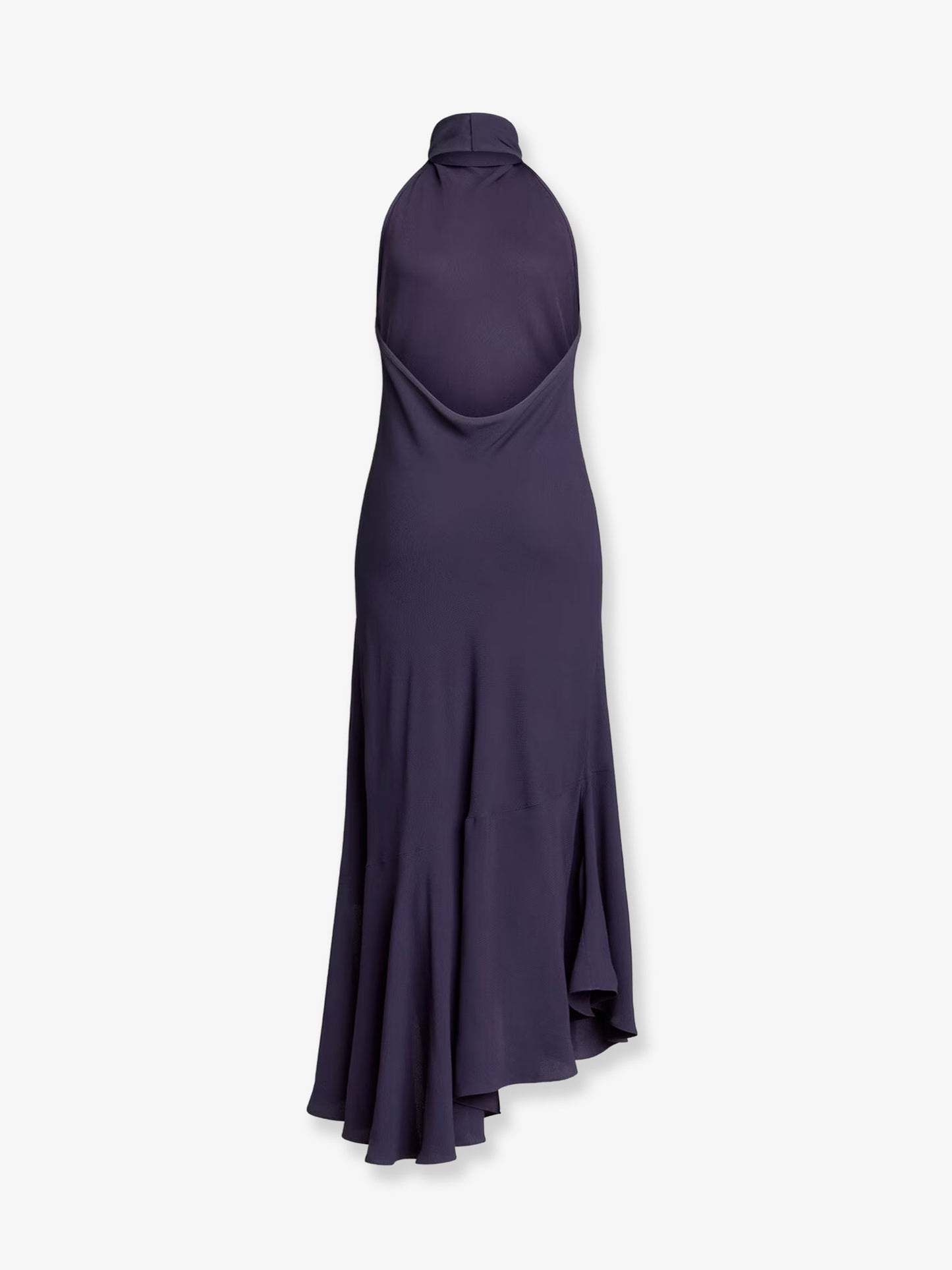 Asym viscose long dress