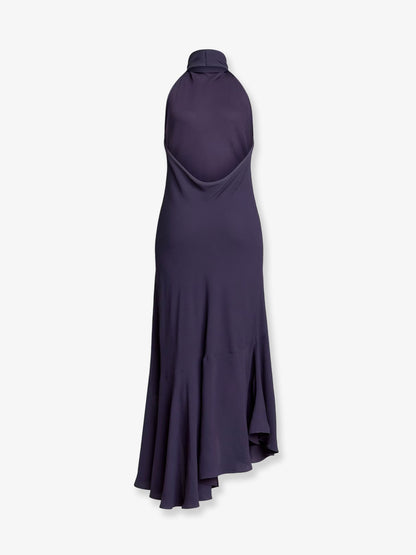 Asym viscose long dress thumbnail