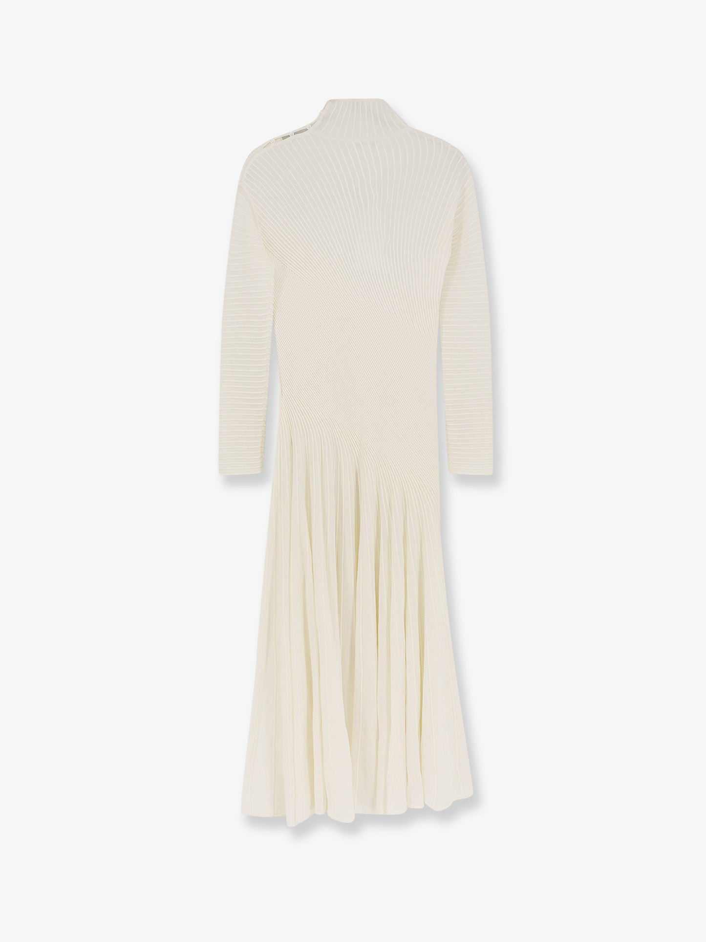 Long wool dress