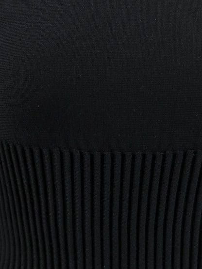Crinoline wool blend short dress thumbnail