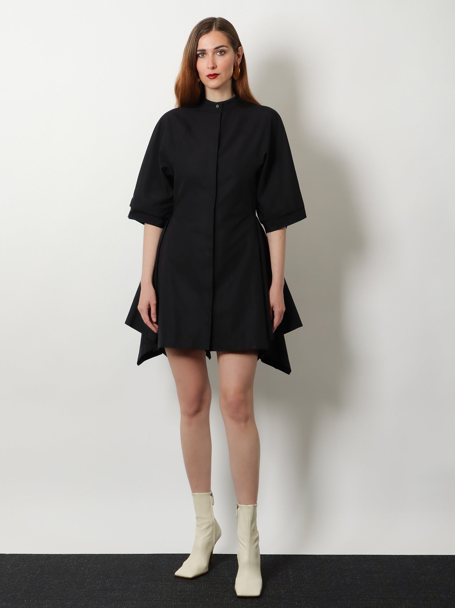 alaia cotton dress ALAA Black Deesse Cotton Dress size 8 (US)