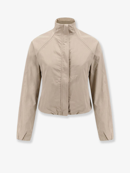 Windbreaker nylon and silk jacket