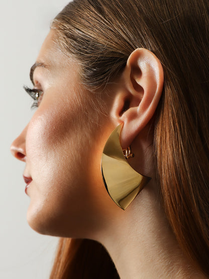 Brass earrings thumbnail