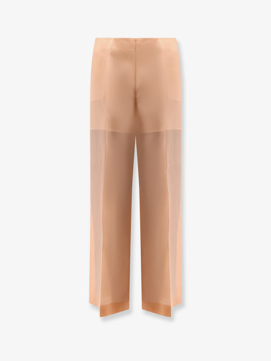 Silk trousers