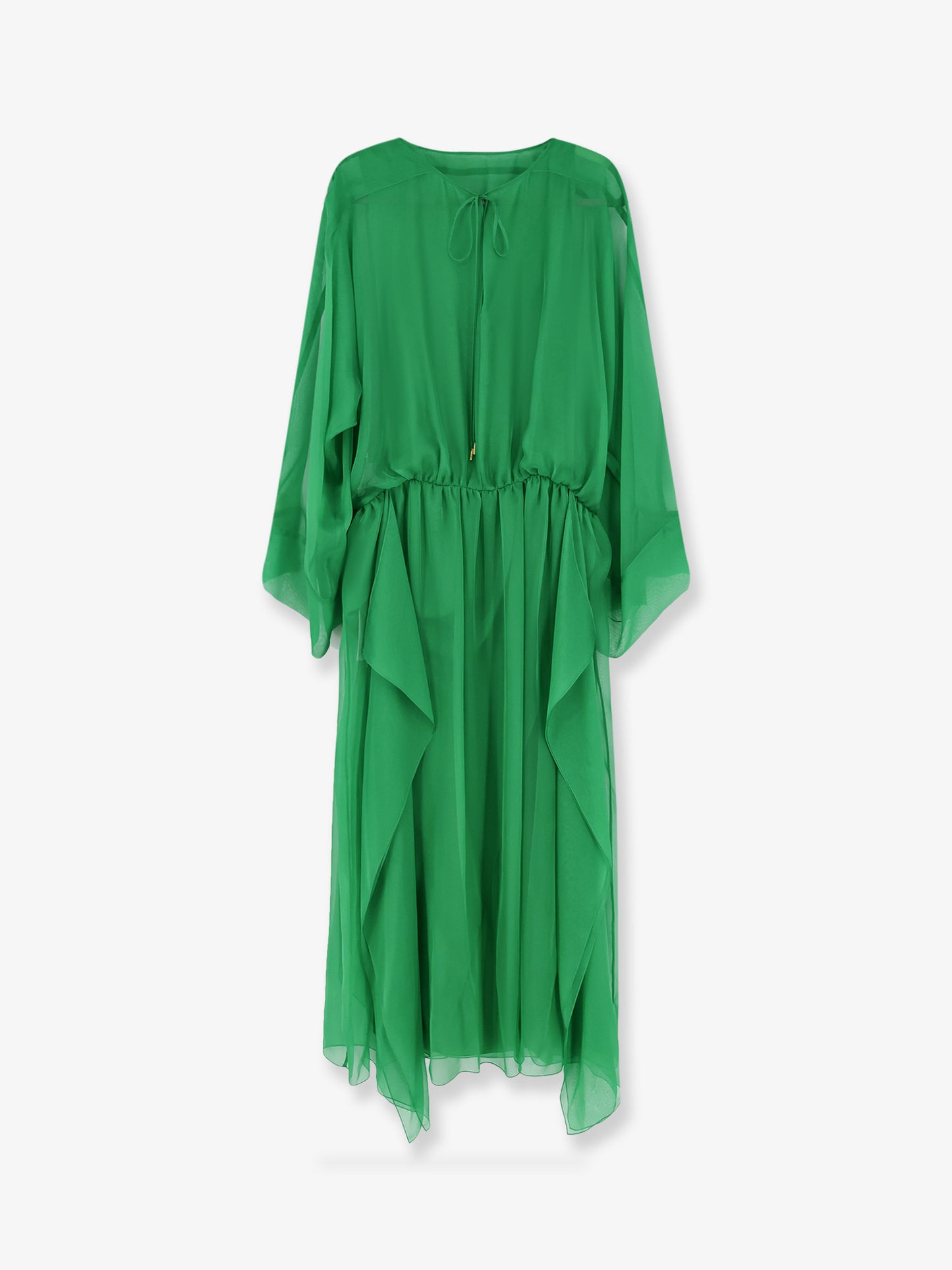 Silk long dress