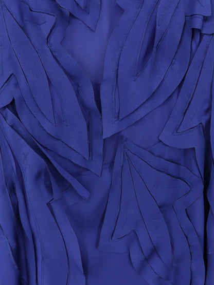 Satin long dress thumbnail