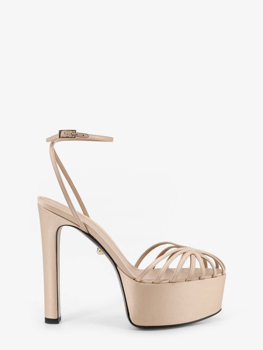 Eva satin sandals