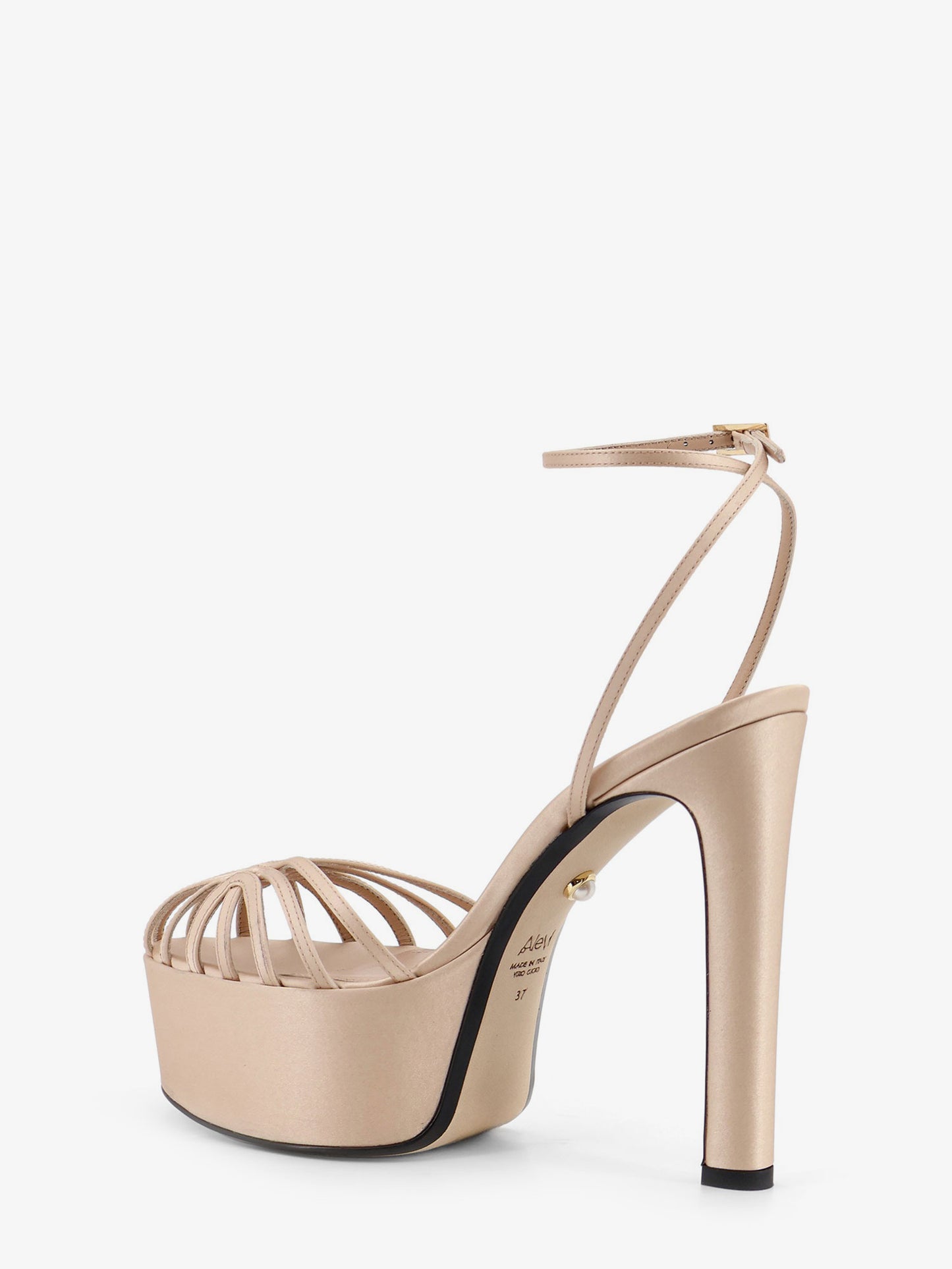 Eva satin sandals