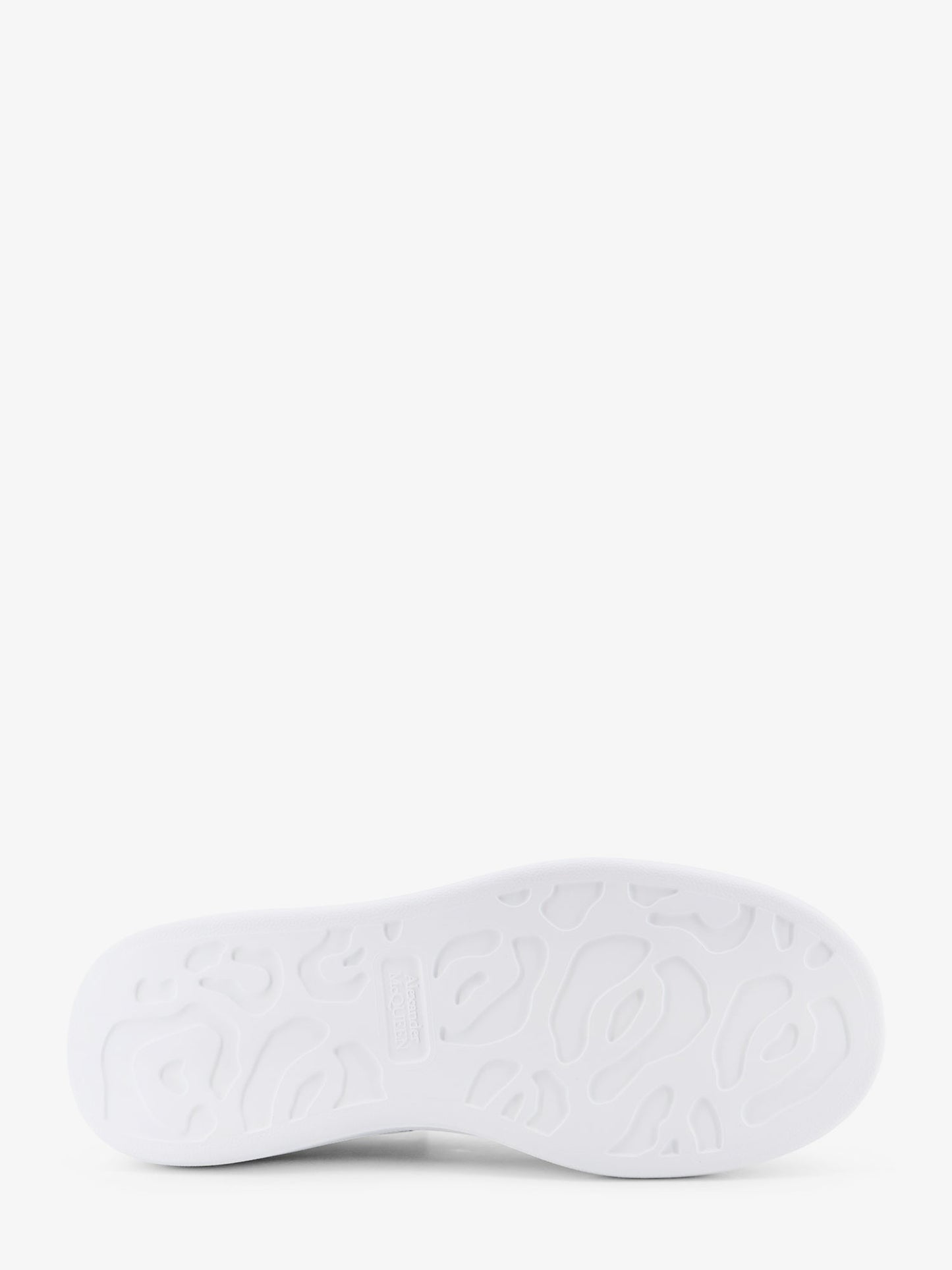 Oversized low-top leather sneakers