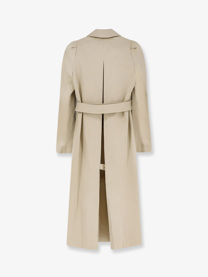 Trench in cotone con manica Puff thumbnail