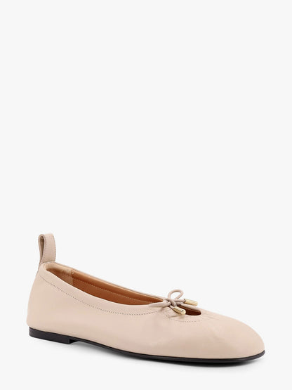 Rosalind leather ballerinas thumbnail