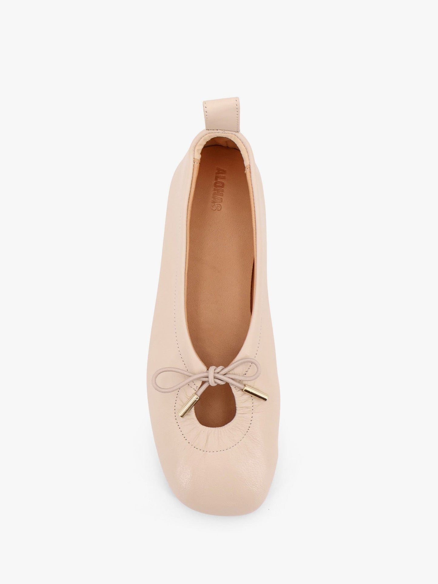 Rosalind leather ballerinas