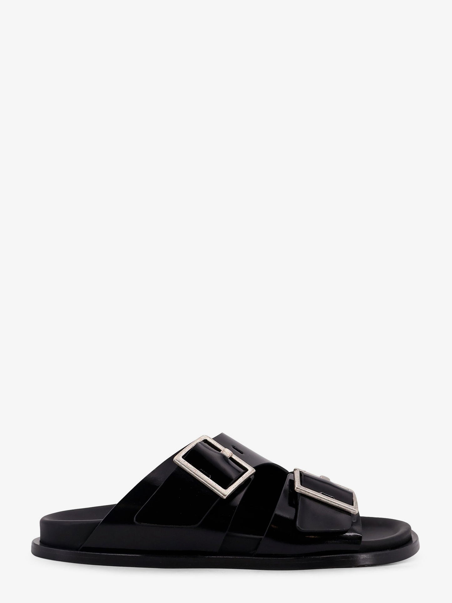 Alba low leather sandals