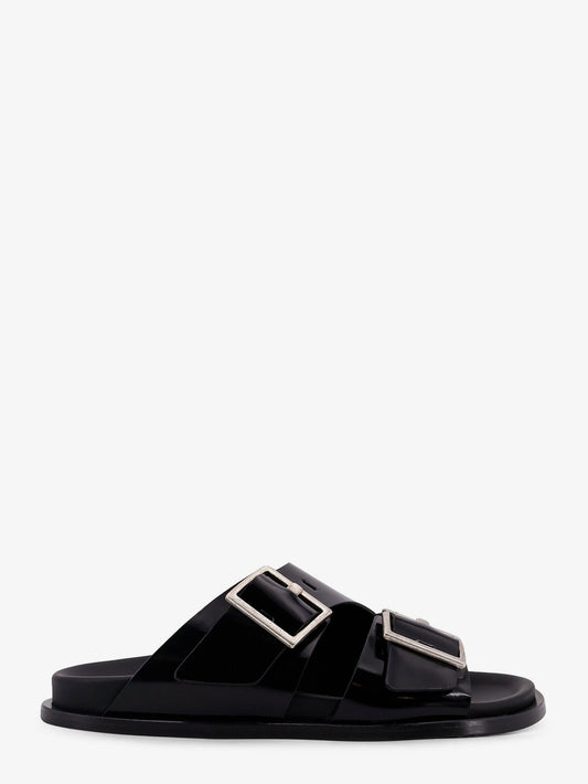 Alba low leather sandals